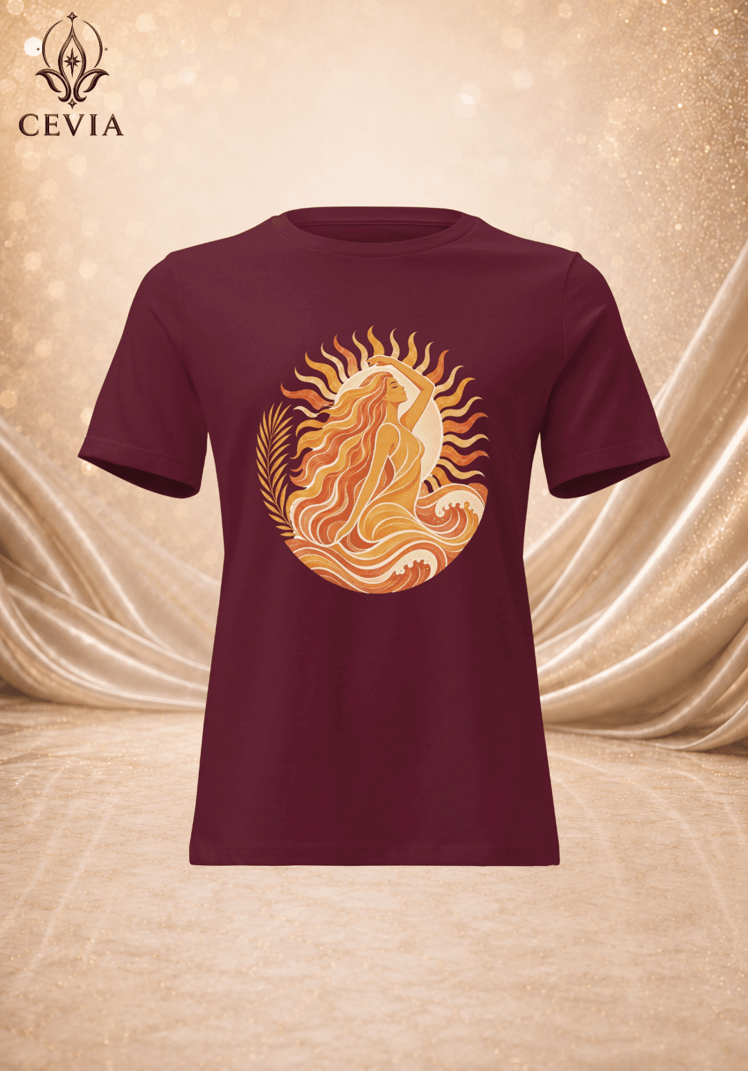 The Solar Muse Graphic Tee - CEVIA