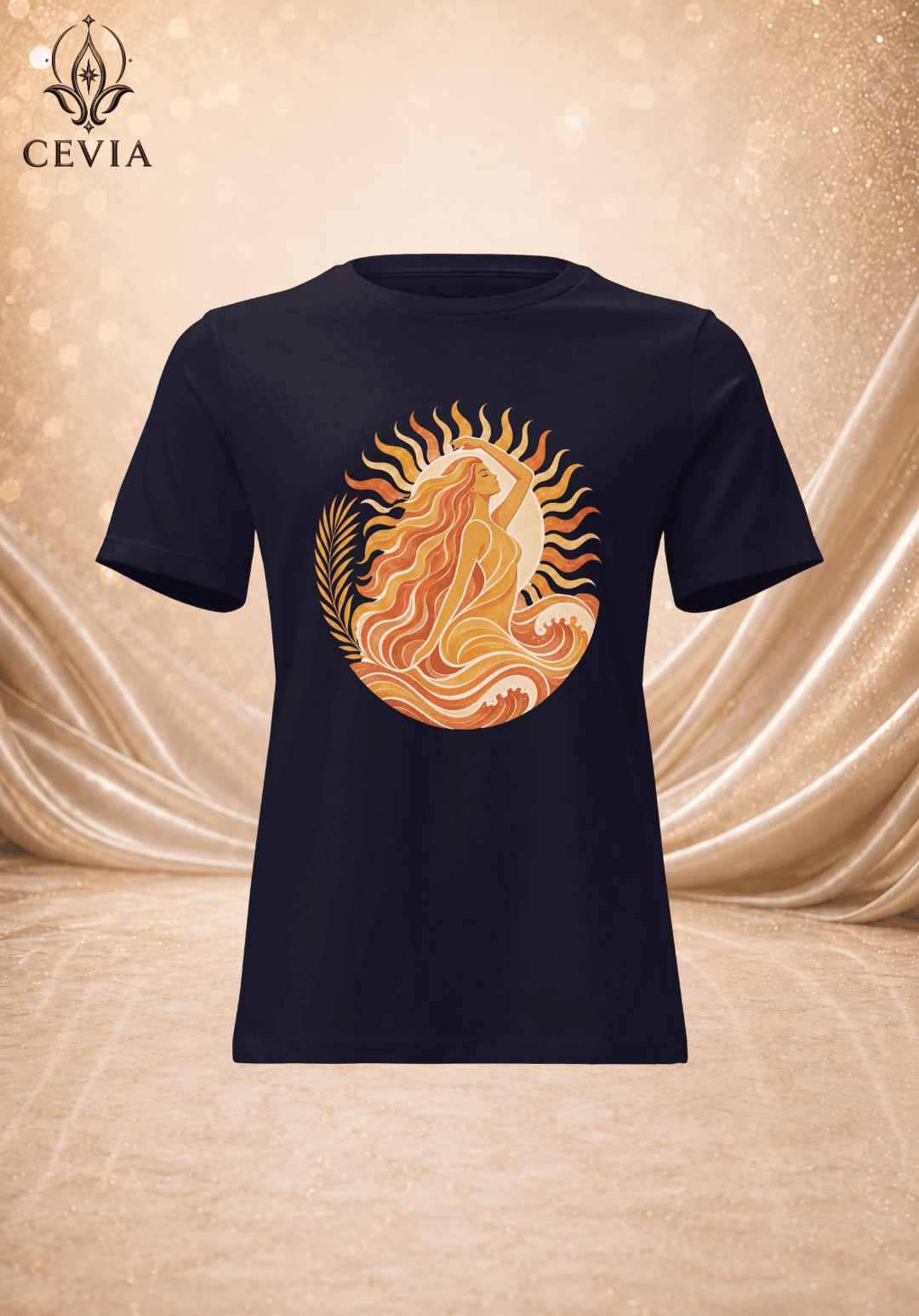 The Solar Muse Graphic Tee - CEVIA