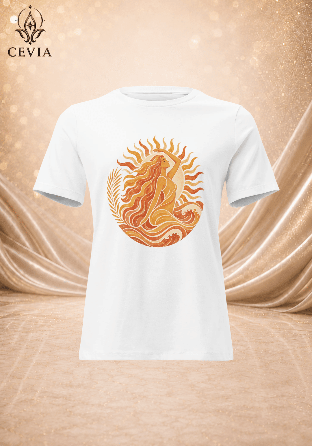 The Solar Muse Graphic Tee - CEVIA
