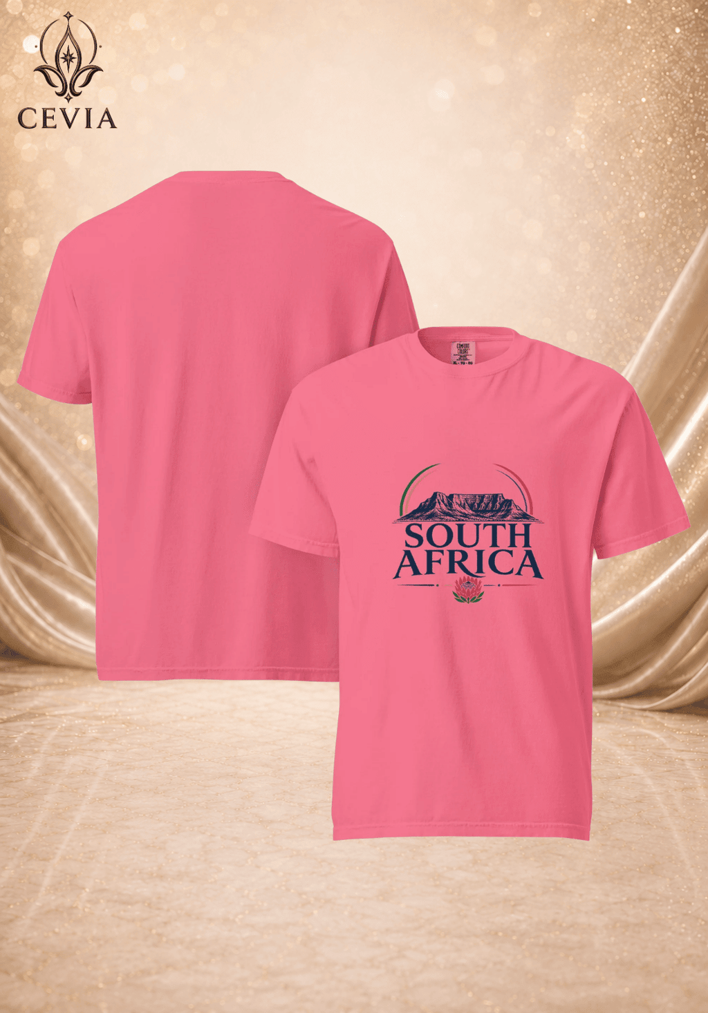 The South Africa Supporter Graphic Tee - CEVIA