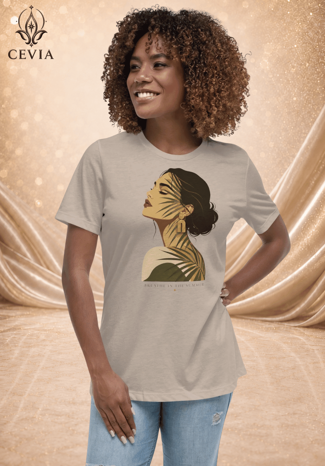 The Summer Reverie Graphic Tee - CEVIA