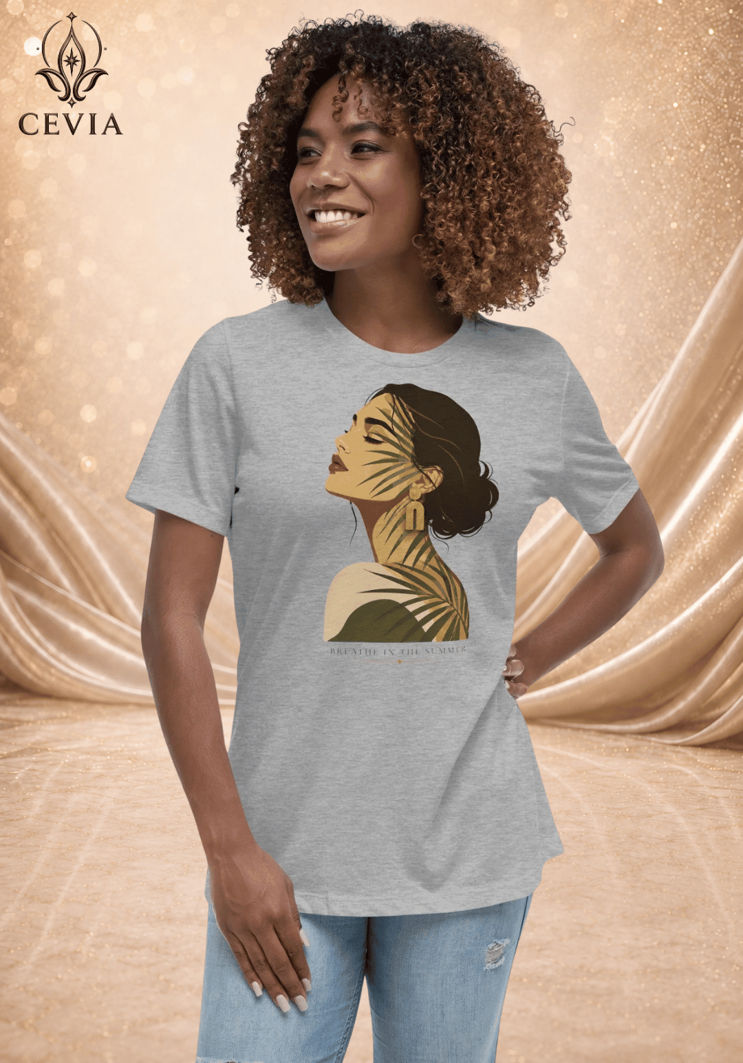 The Summer Reverie Graphic Tee - CEVIA