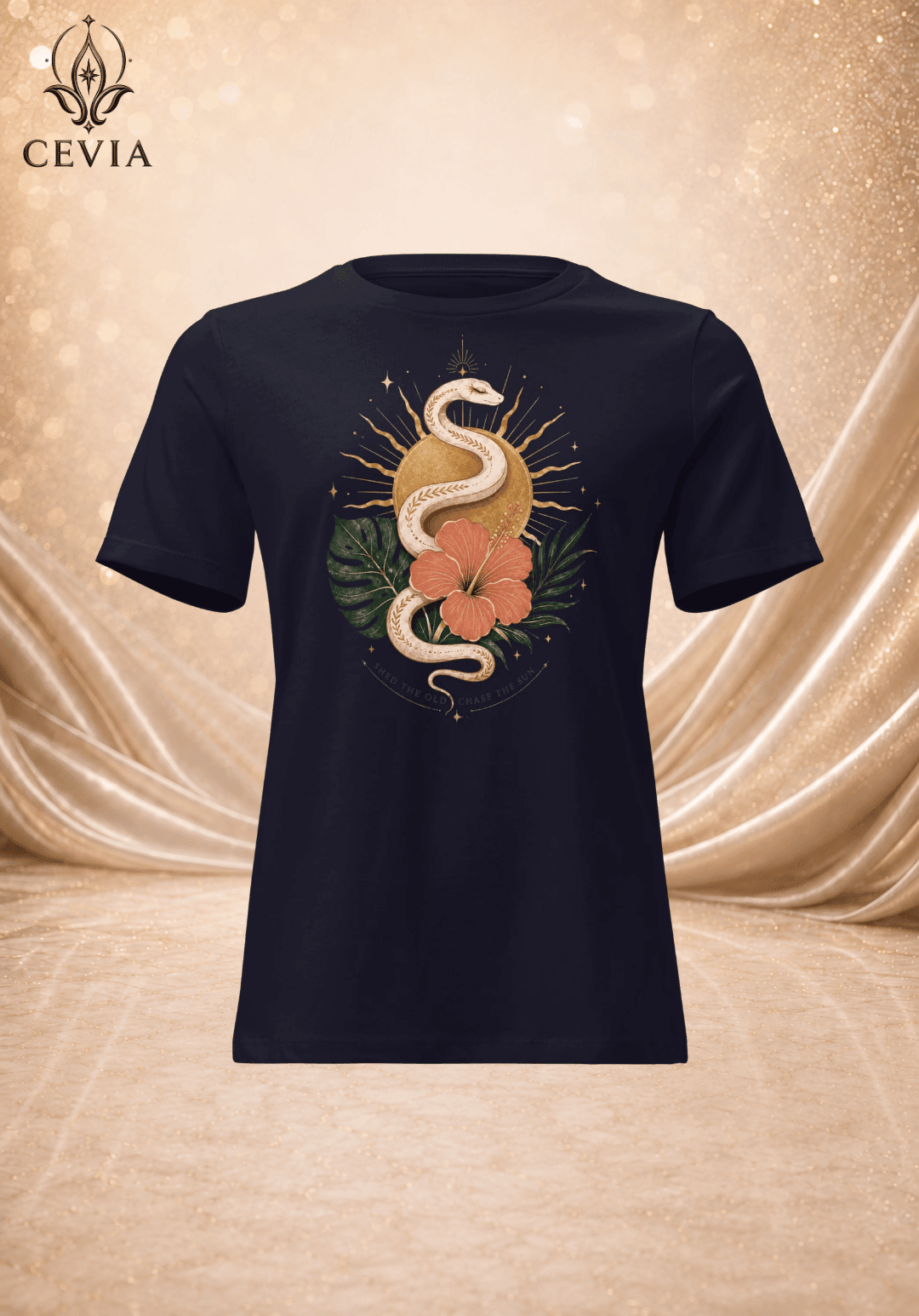 The Sunbound Spirit Graphic Tee - CEVIA