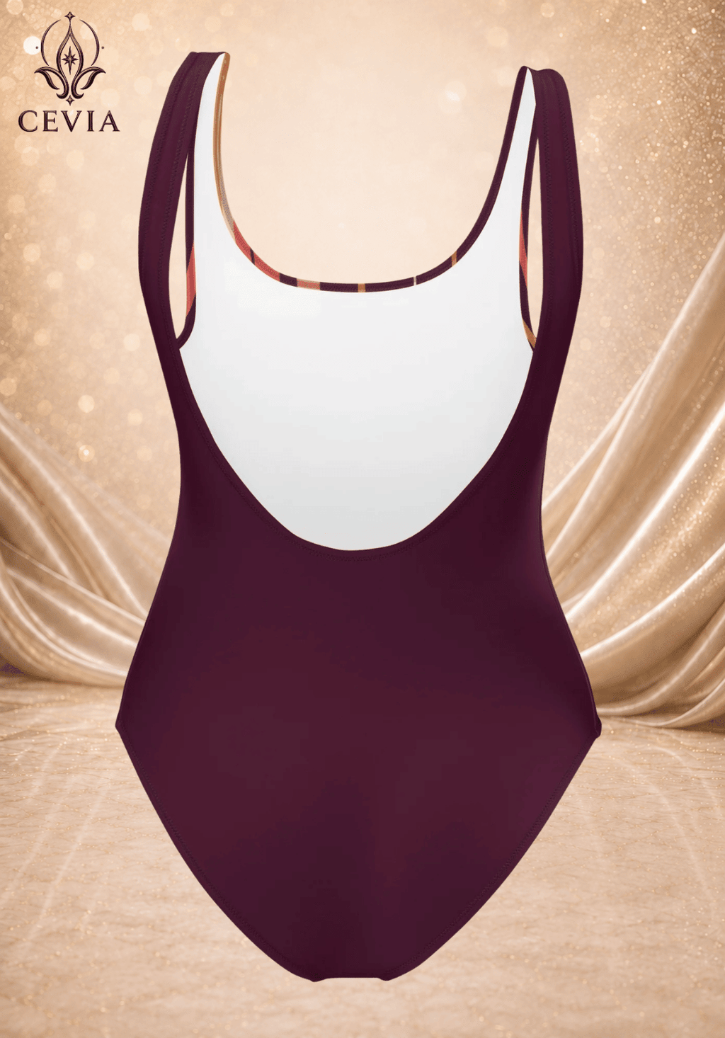 The Sunset Lines One-Piece Swimsuit - CEVIA
