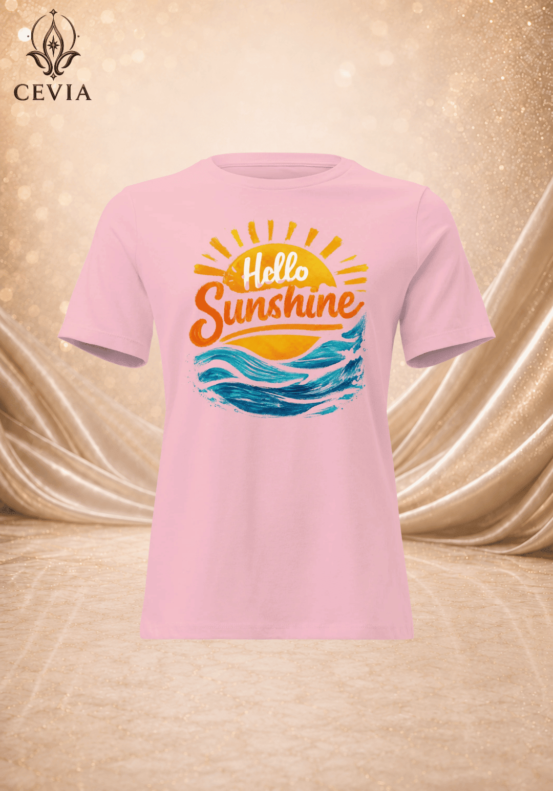 The Sunshine Tide Graphic Tee - CEVIA