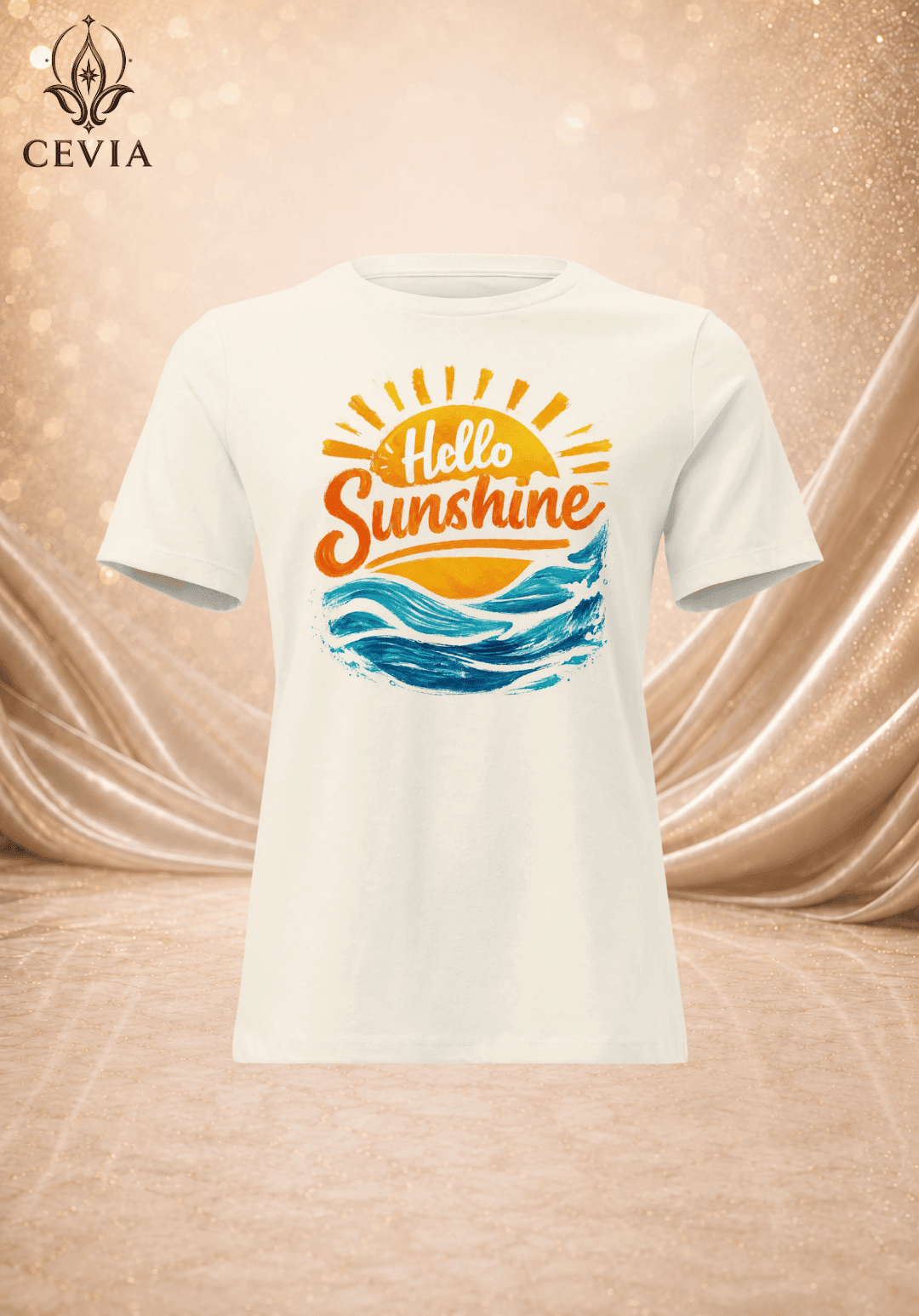 The Sunshine Tide Graphic Tee - CEVIA