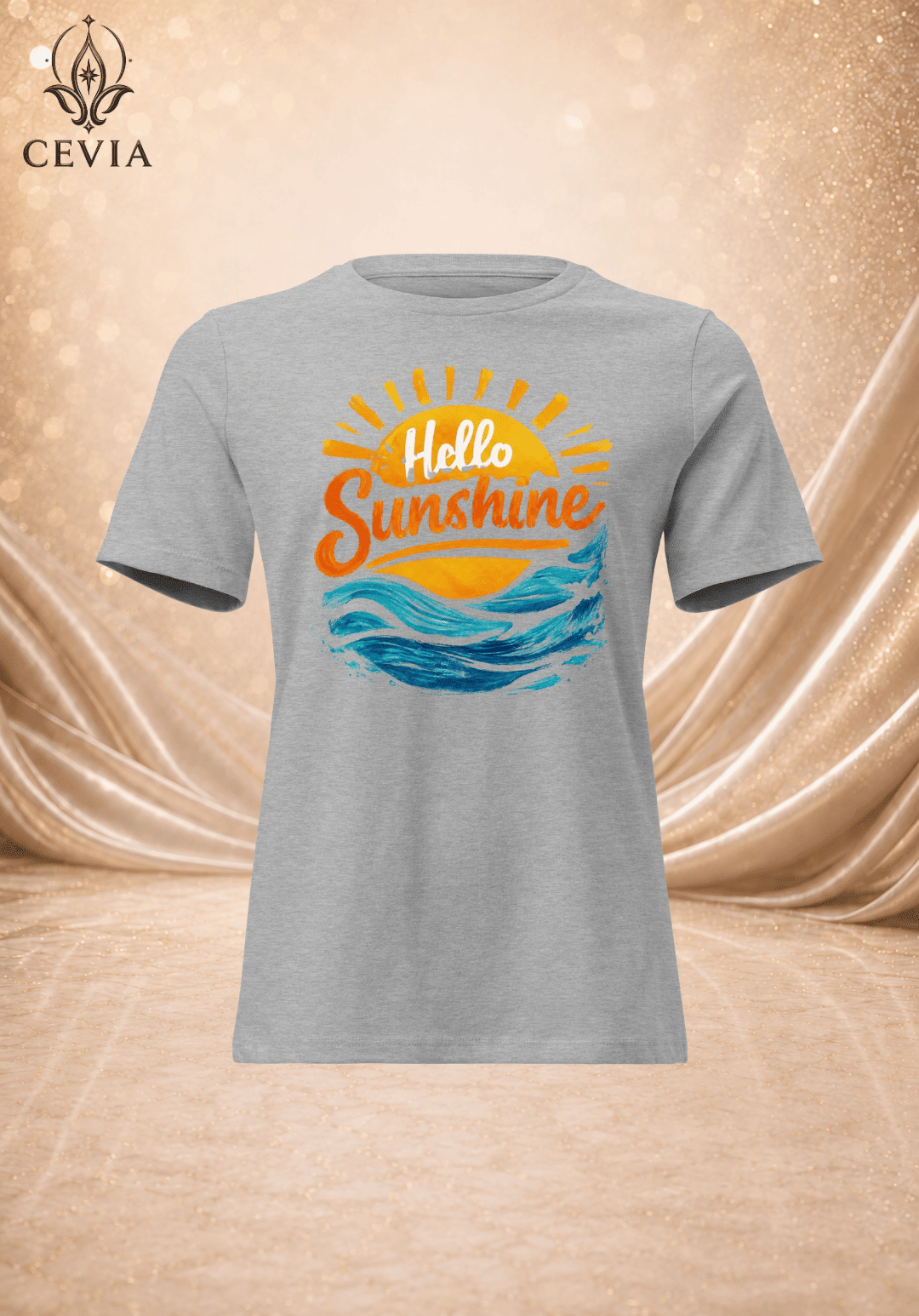 The Sunshine Tide Graphic Tee - CEVIA