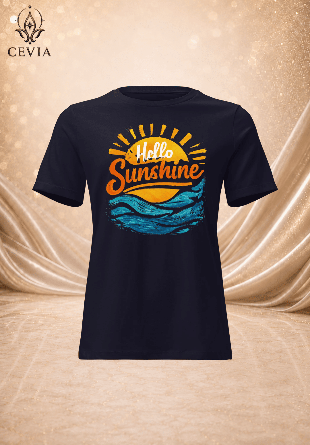 The Sunshine Tide Graphic Tee - CEVIA