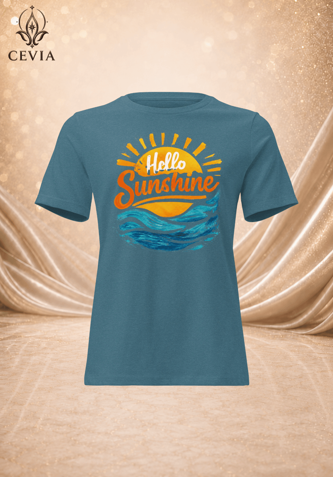 The Sunshine Tide Graphic Tee - CEVIA