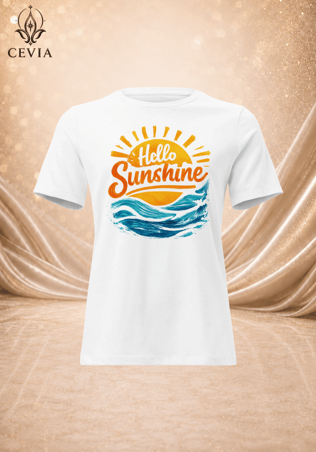 The Sunshine Tide Graphic Tee - CEVIA