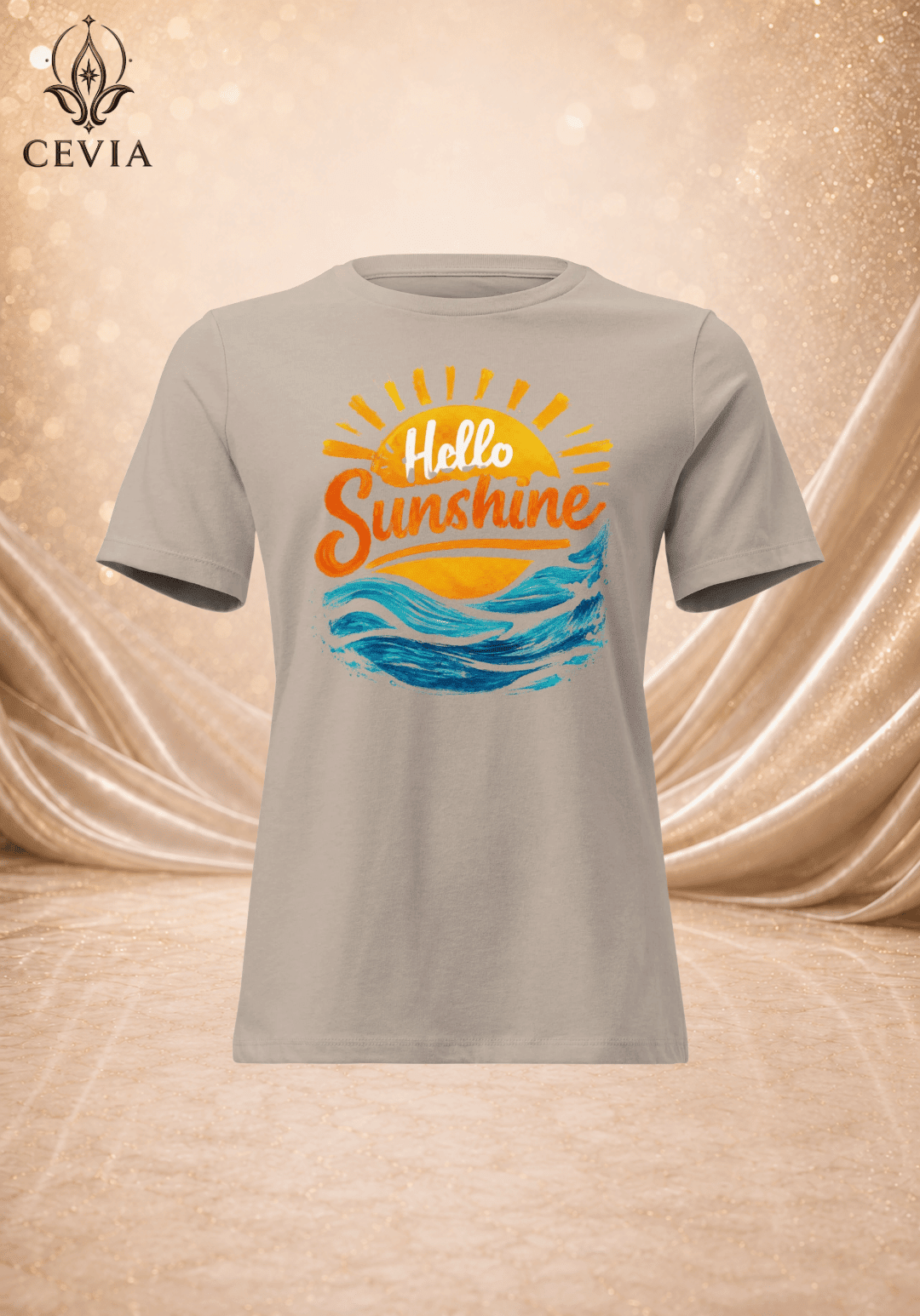 The Sunshine Tide Graphic Tee - CEVIA