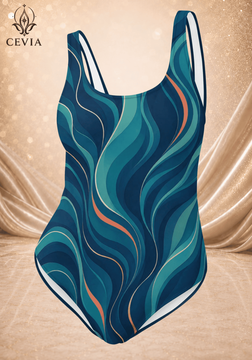 The Tidal Motion One-Piece Swimsuit - CEVIA