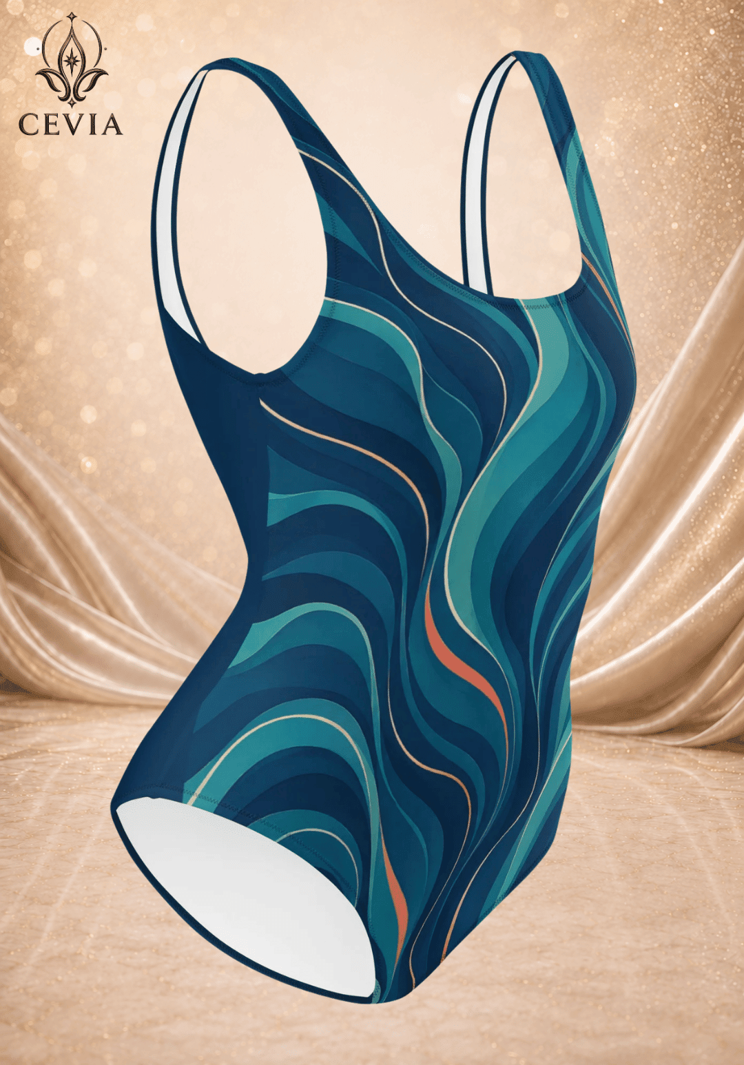 The Tidal Motion One-Piece Swimsuit - CEVIA