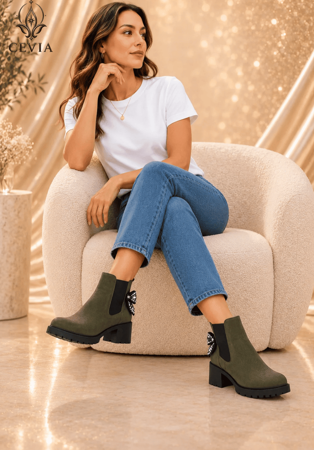The Trail Muse Chelsea Boots - CEVIA