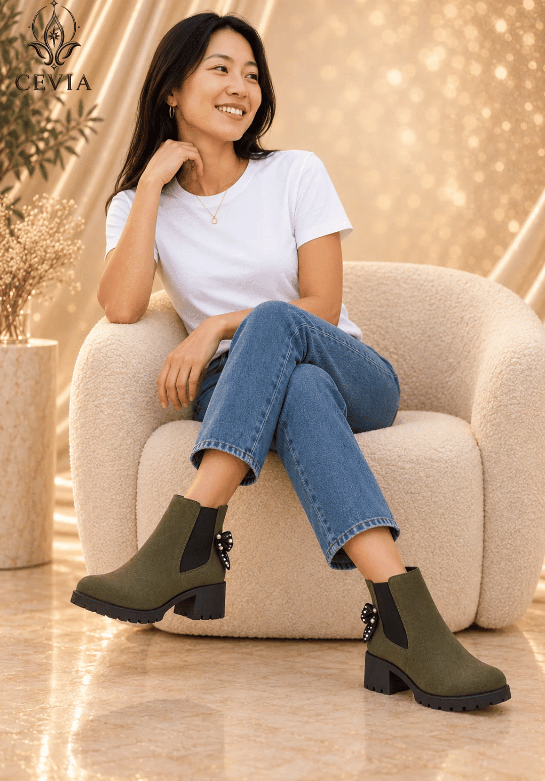 The Trail Muse Chelsea Boots - CEVIA