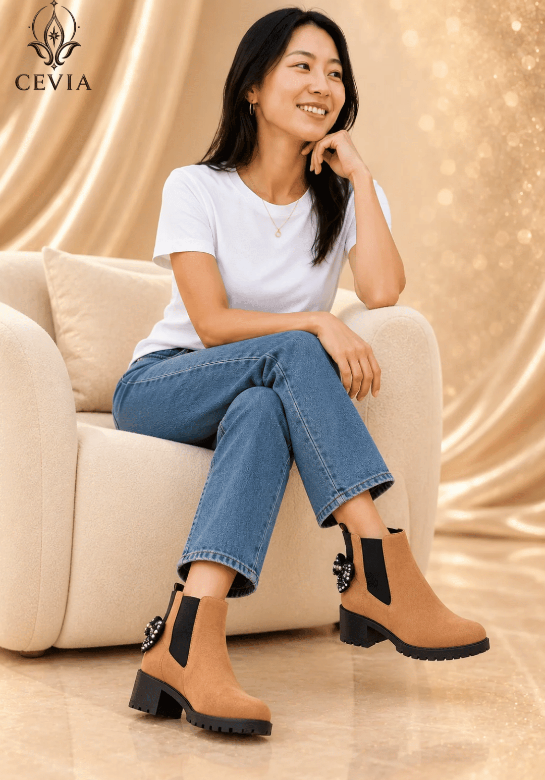The Trail Muse Chelsea Boots - CEVIA