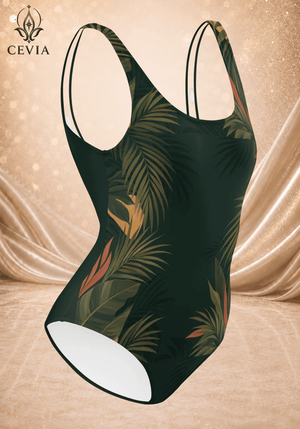 The Verdant Escape One-Piece Swimsuit - CEVIA