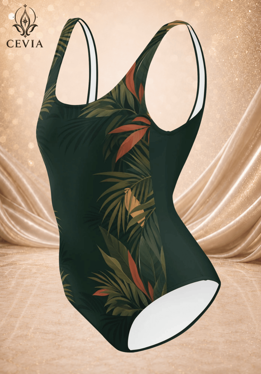 The Verdant Escape One-Piece Swimsuit - CEVIA