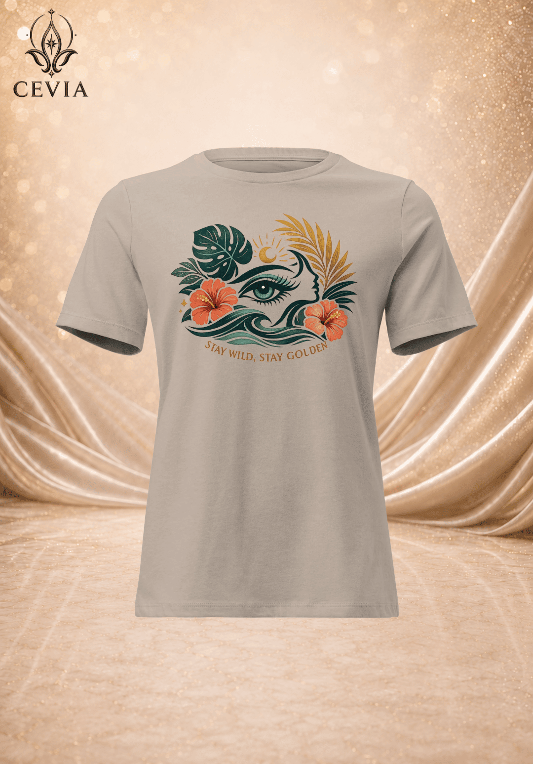 The Wild Summer Spirit Graphic Tee - CEVIA