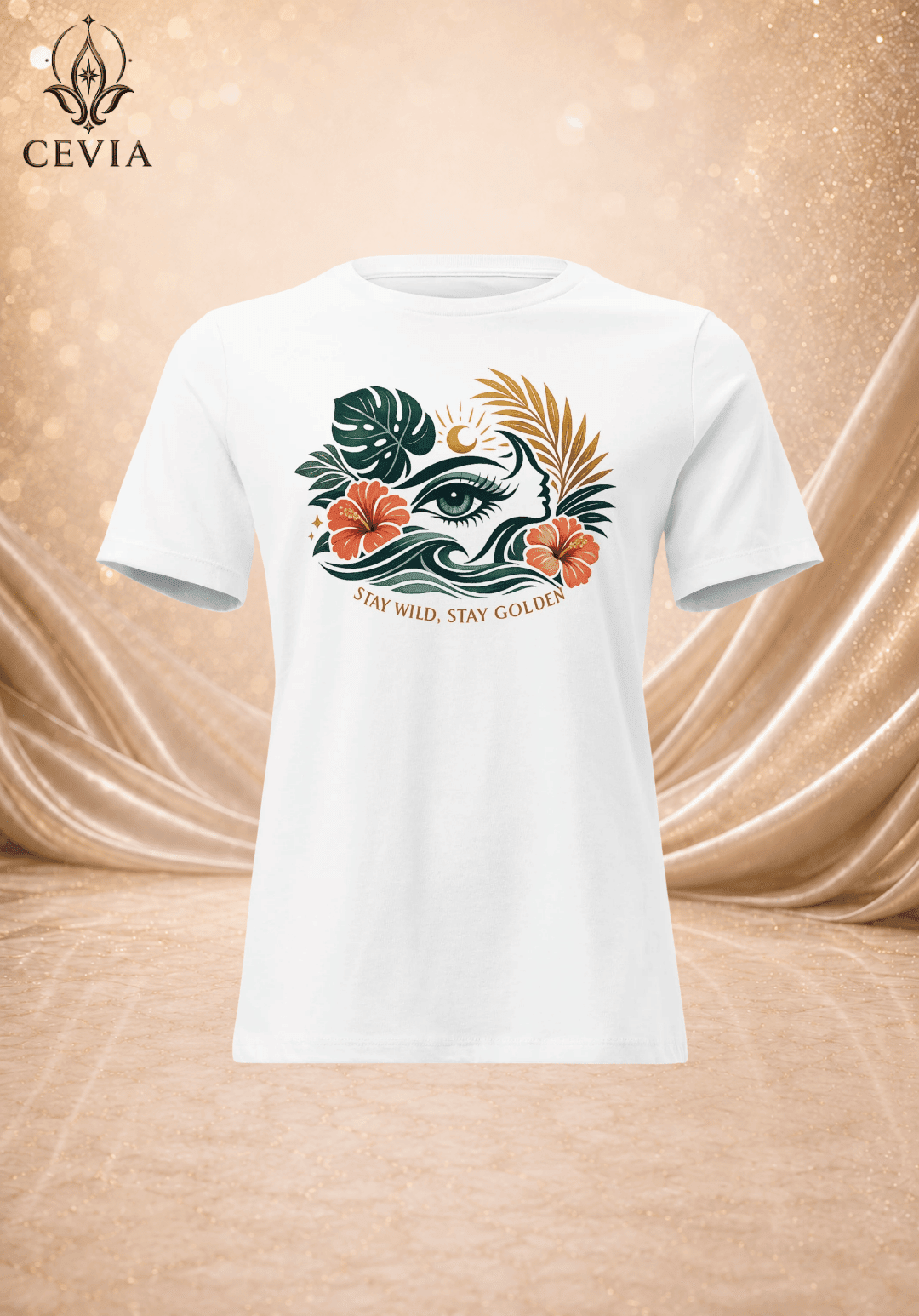 The Wild Summer Spirit Graphic Tee - CEVIA