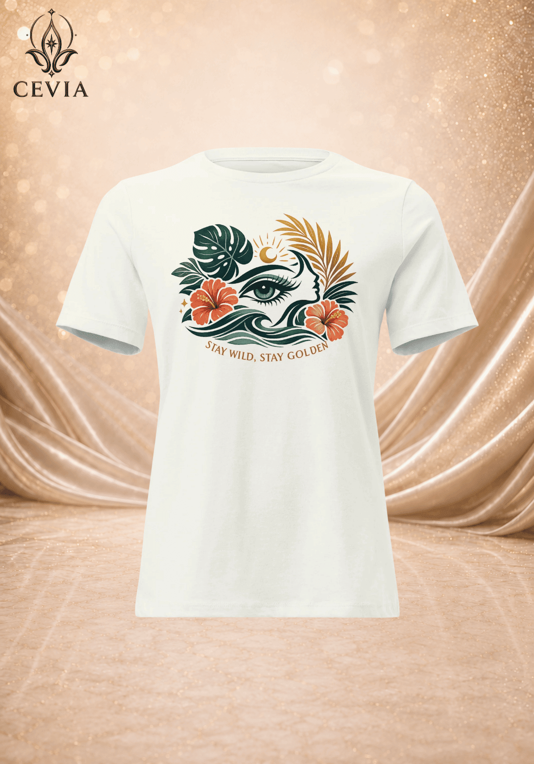 The Wild Summer Spirit Graphic Tee - CEVIA
