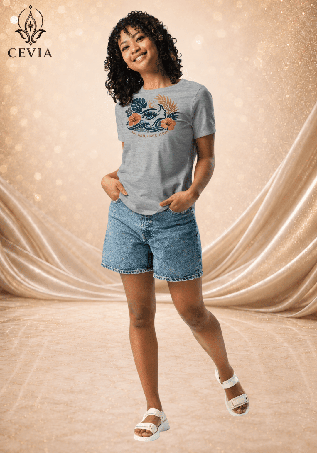 The Wild Summer Spirit Graphic Tee - CEVIA
