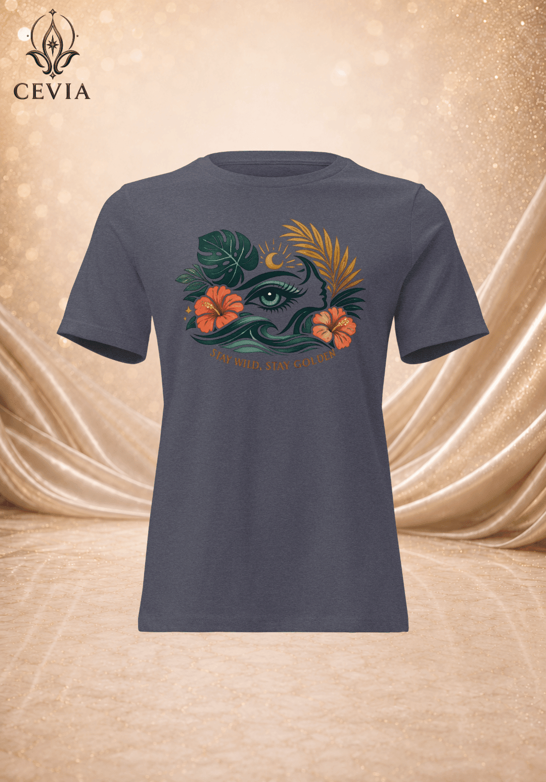 The Wild Summer Spirit Graphic Tee - CEVIA