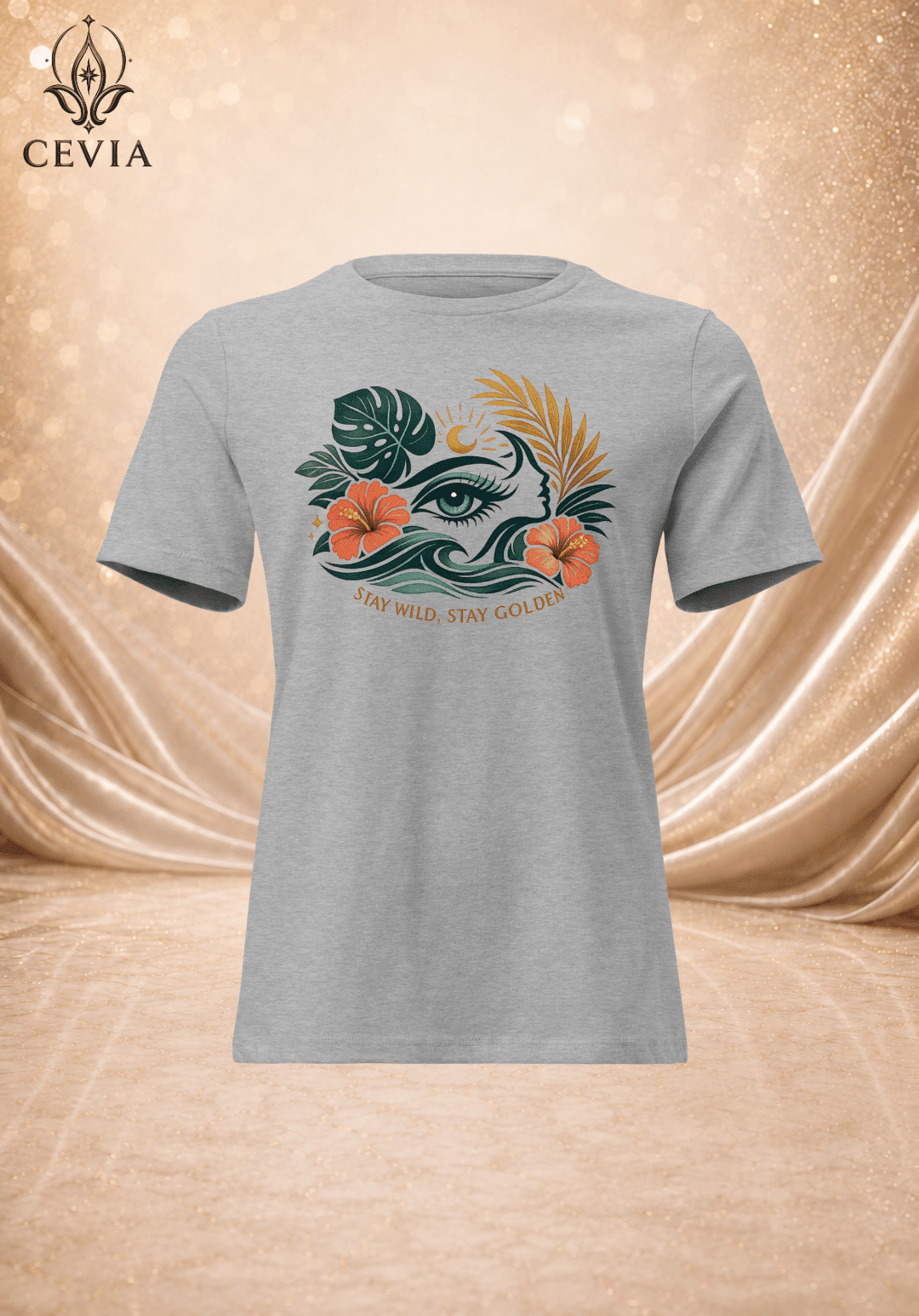 The Wild Summer Spirit Graphic Tee - CEVIA
