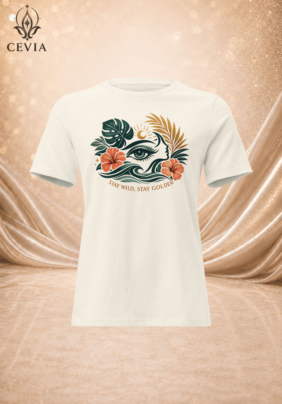 The Wild Summer Spirit Graphic Tee - CEVIA